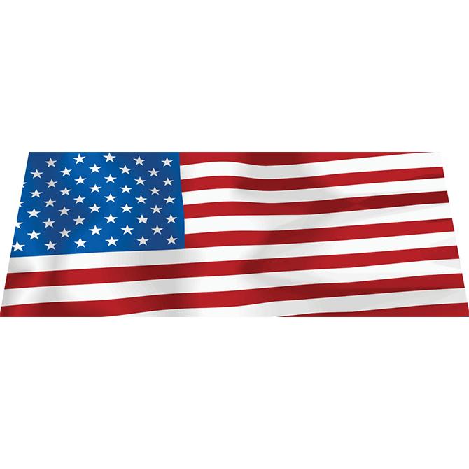 Windshield Banners Sales Department Georgia Independent Auto Dealers Association Store American Flag