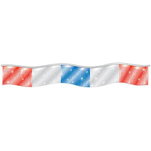 Load image into Gallery viewer, Streamers and Pennants Sales Department Georgia Independent Auto Dealers Association Store Metallic Streamers - Red/Silver/Blue
