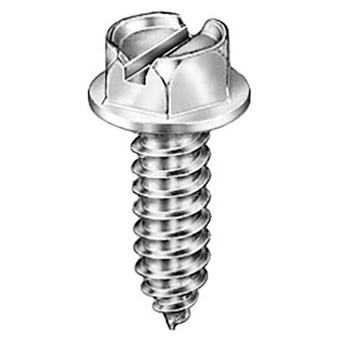 License Plate Screws - Slotted Hex Head (#14 x 3/4) Sales Department Georgia Independent Auto Dealers Association Store