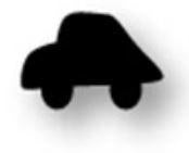 Load image into Gallery viewer, Car-Shaped Punch for Punchable Key Fobs Sales Department Georgia Independent Auto Dealers Association Store
