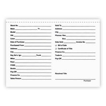 Load image into Gallery viewer, Custom Heavy Duty Deal Envelopes (Deal Jackets) Sales Department Georgia Independent Auto Dealers Association Store White
