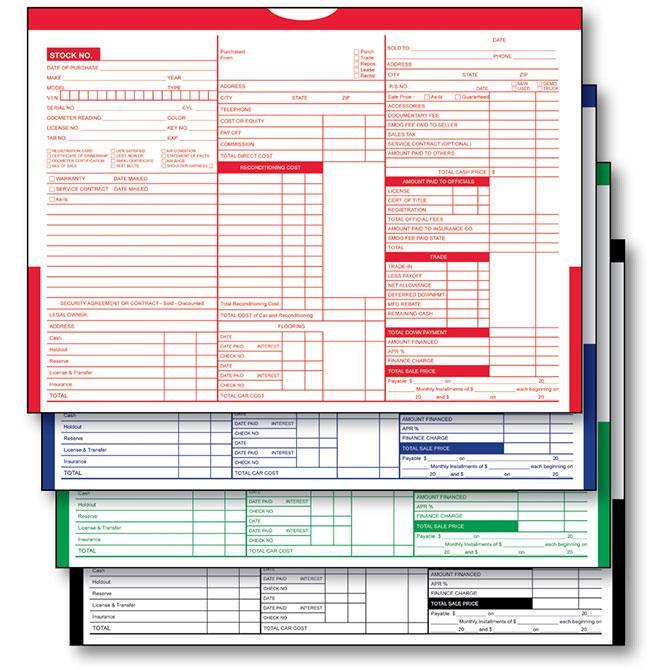 Deal Jacket Checklist.pdf Color Top Detailed Deal Jackets - Printed (100 Per Box) – Georgia ...