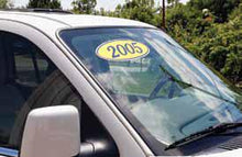 Load image into Gallery viewer, Oval Year Window Stickers Sales Department Georgia Independent Auto Dealers Association Store
