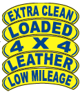 Load image into Gallery viewer, Arched Slogan Window Stickers Sales Department Georgia Independent Auto Dealers Association Store Blue on Yellow Extra Clean
