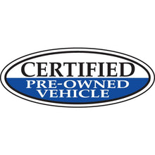 Load image into Gallery viewer, Certified Pre-Owned Window Stickers Sales Department Georgia Independent Auto Dealers Association Store Blue
