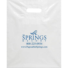 Load image into Gallery viewer, Custom Plastic Patch Handle Bags Sales Department Georgia Independent Auto Dealers Association Store 15&quot; x 18&quot; x 4&quot; Bag 
