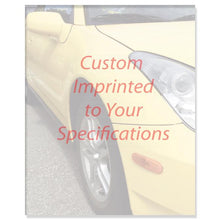 Load image into Gallery viewer, Imprinted Laser Cut Sheets Office Forms Georgia Independent Auto Dealers Association Store Yellow Car
