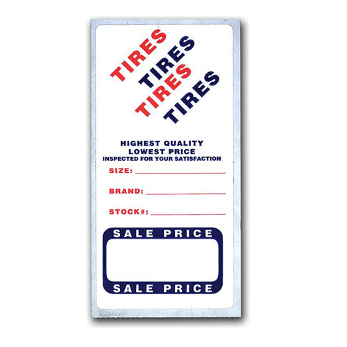 Tire Supplies Service Department Georgia Independent Auto Dealers Association Store Tire Advertising Labels